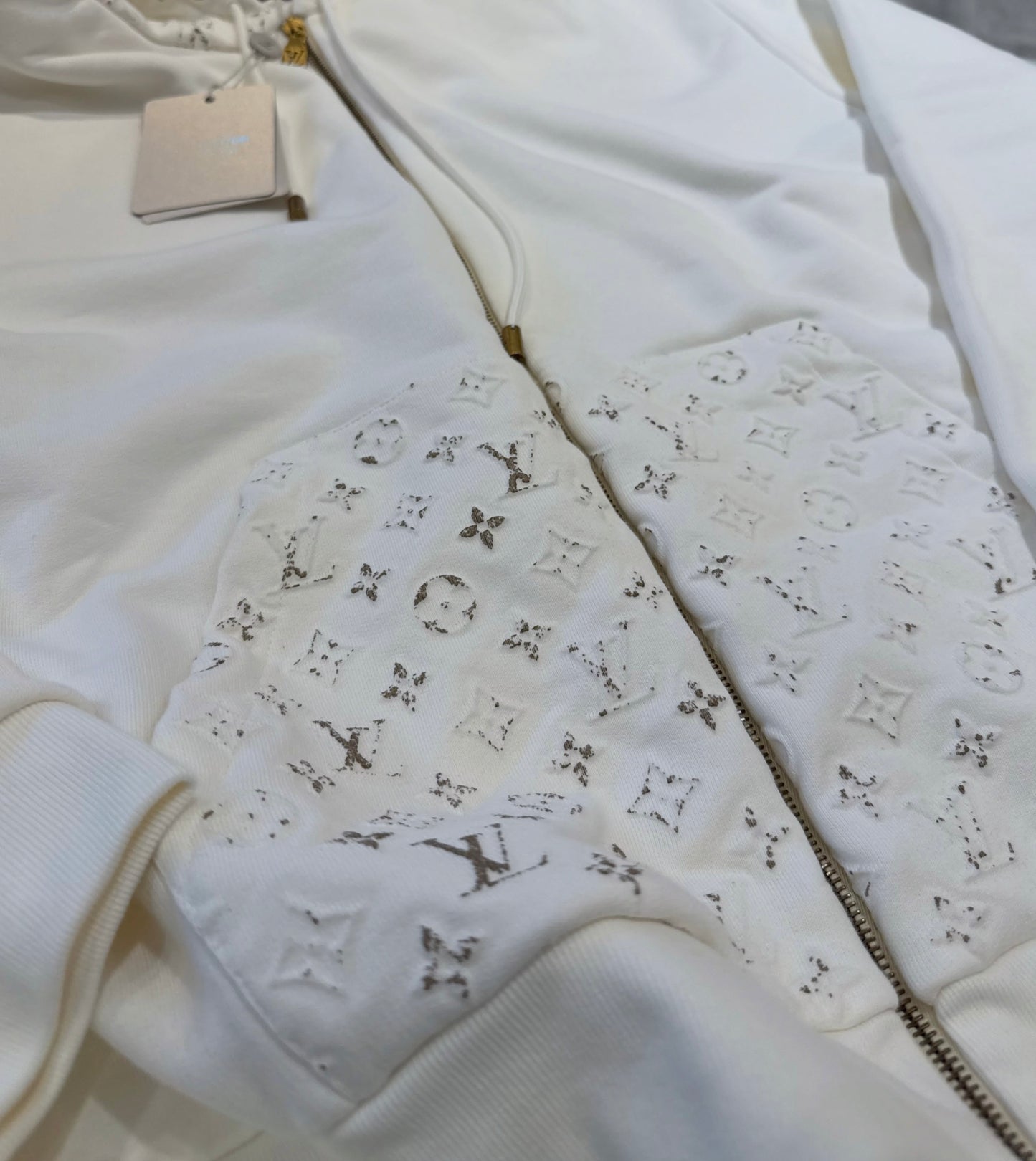 1V Hoodie in White