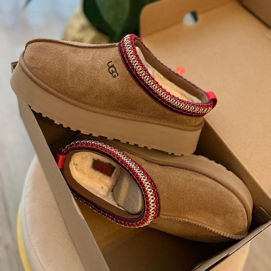 Tazz Slipper in Chestnut