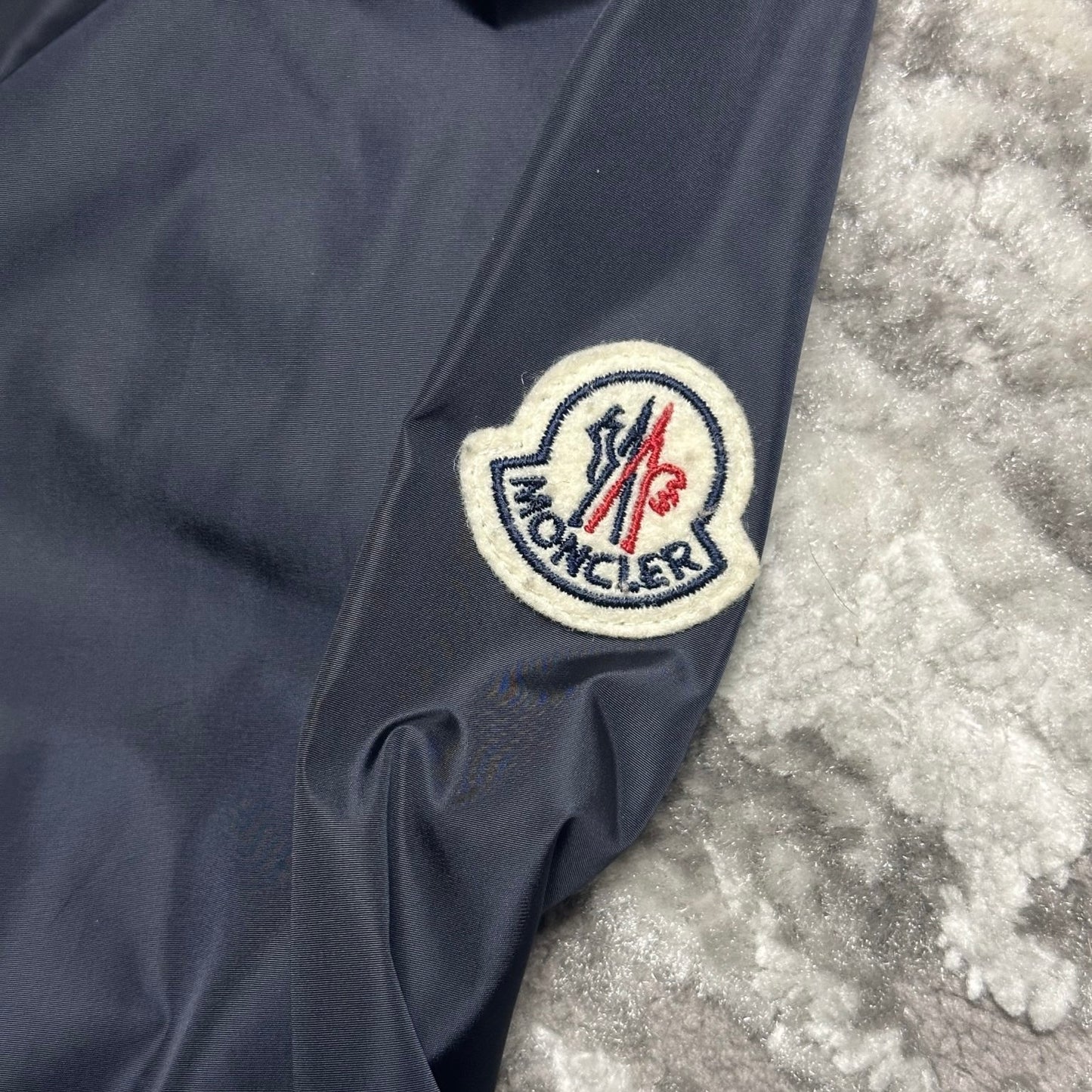 M Hooded Jacket in Navy