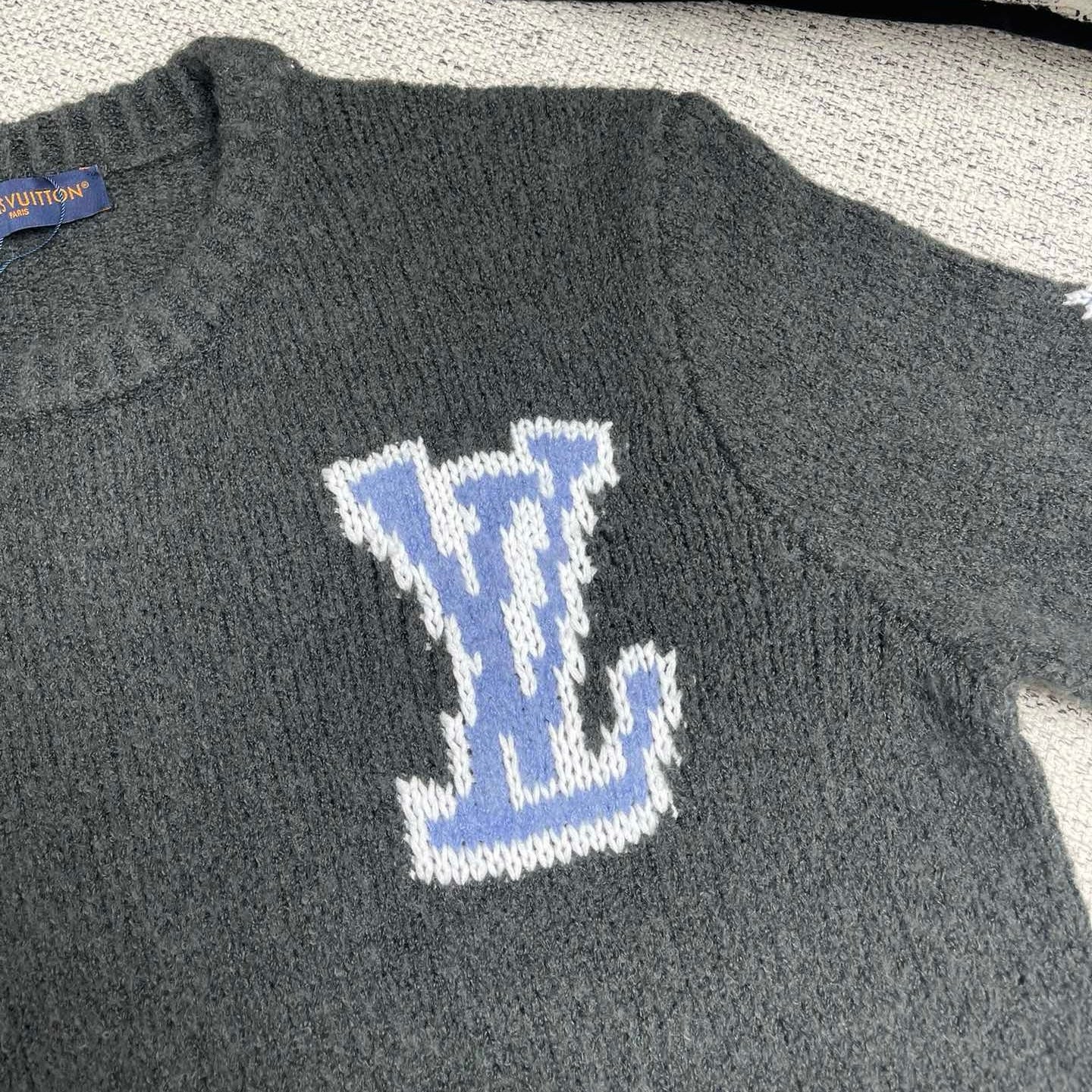 Knit Crewneck in Grey