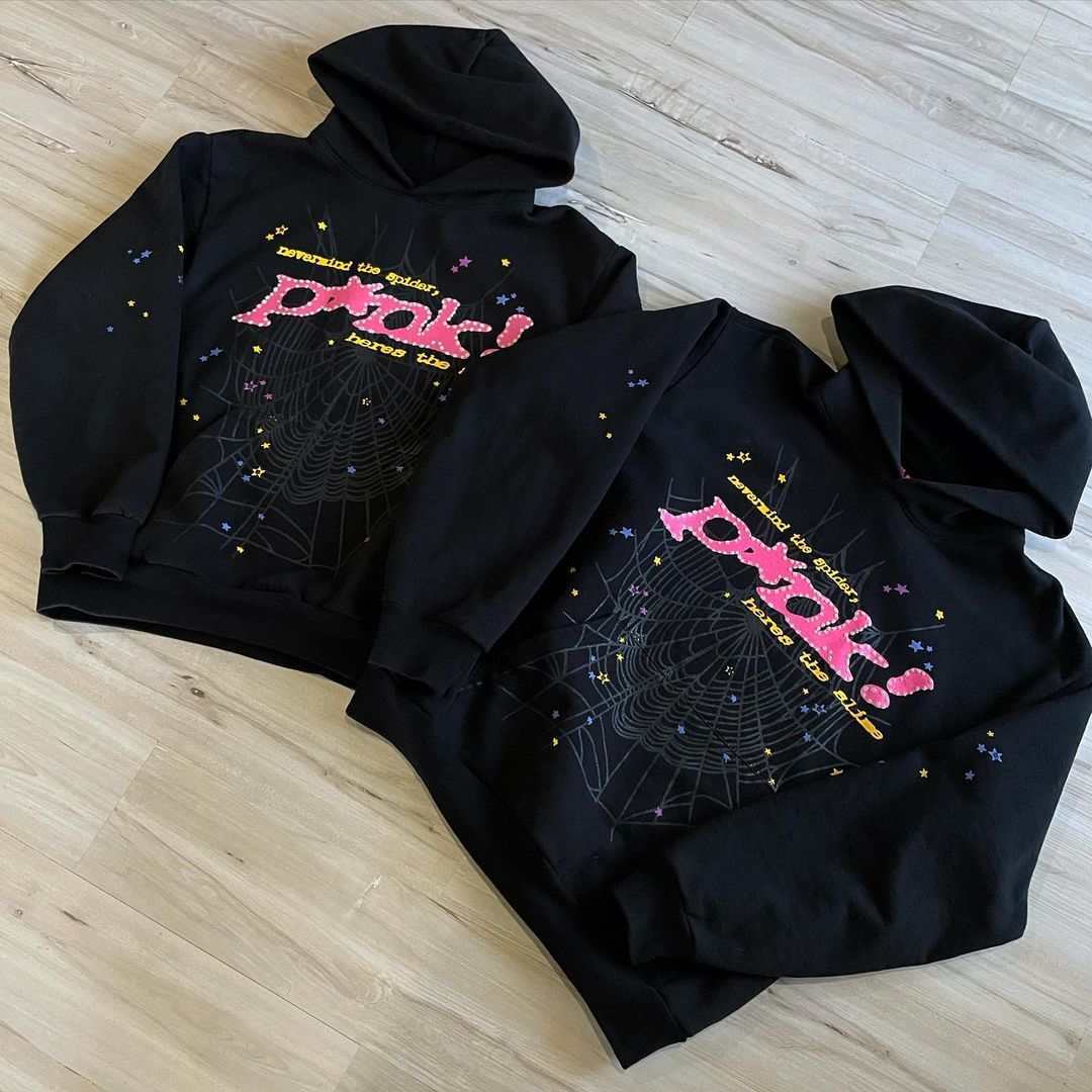 Spider Hoodie in Black