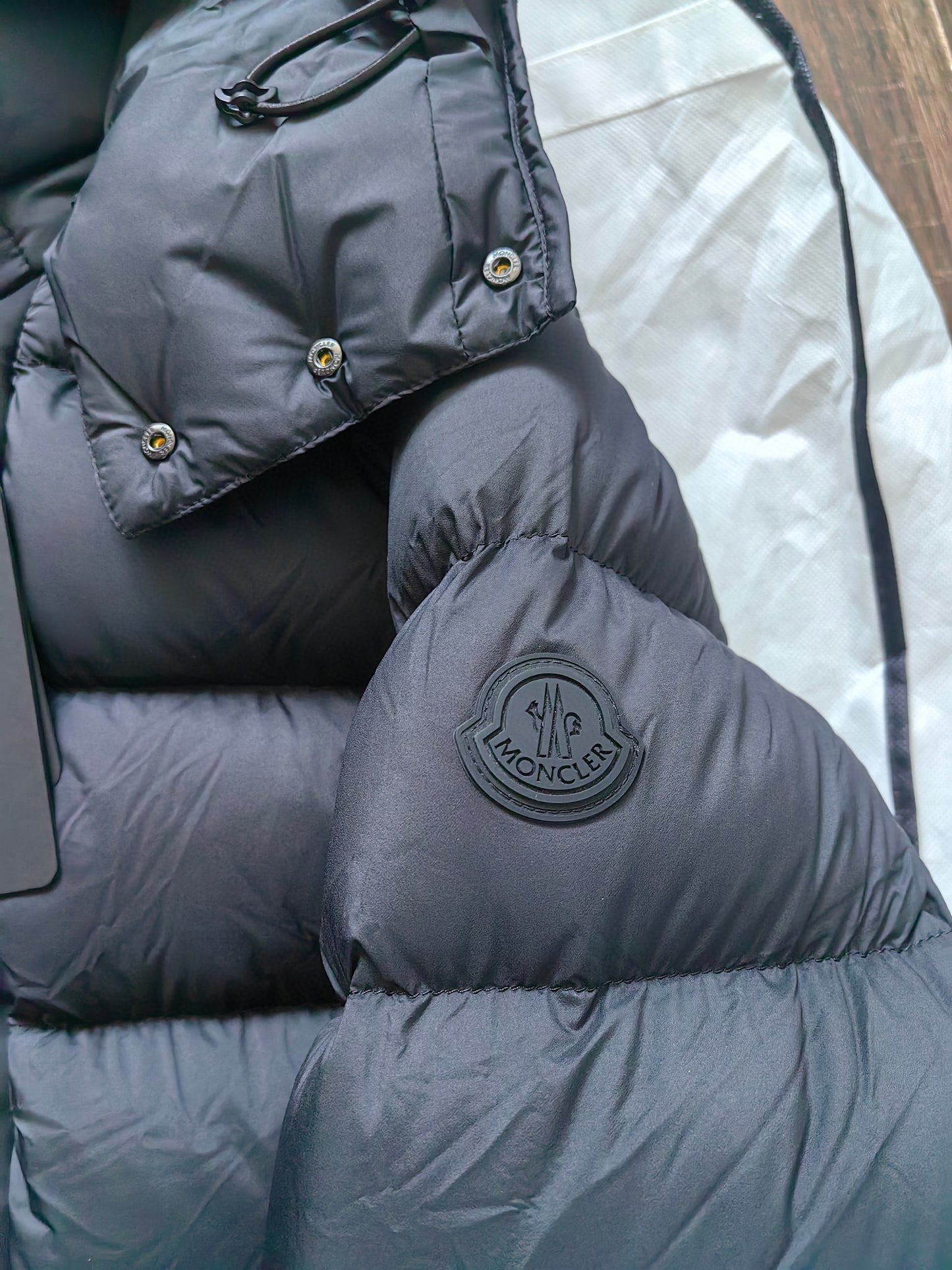 Ume Down Jacket in Black