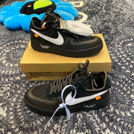 OW AF1 in Black