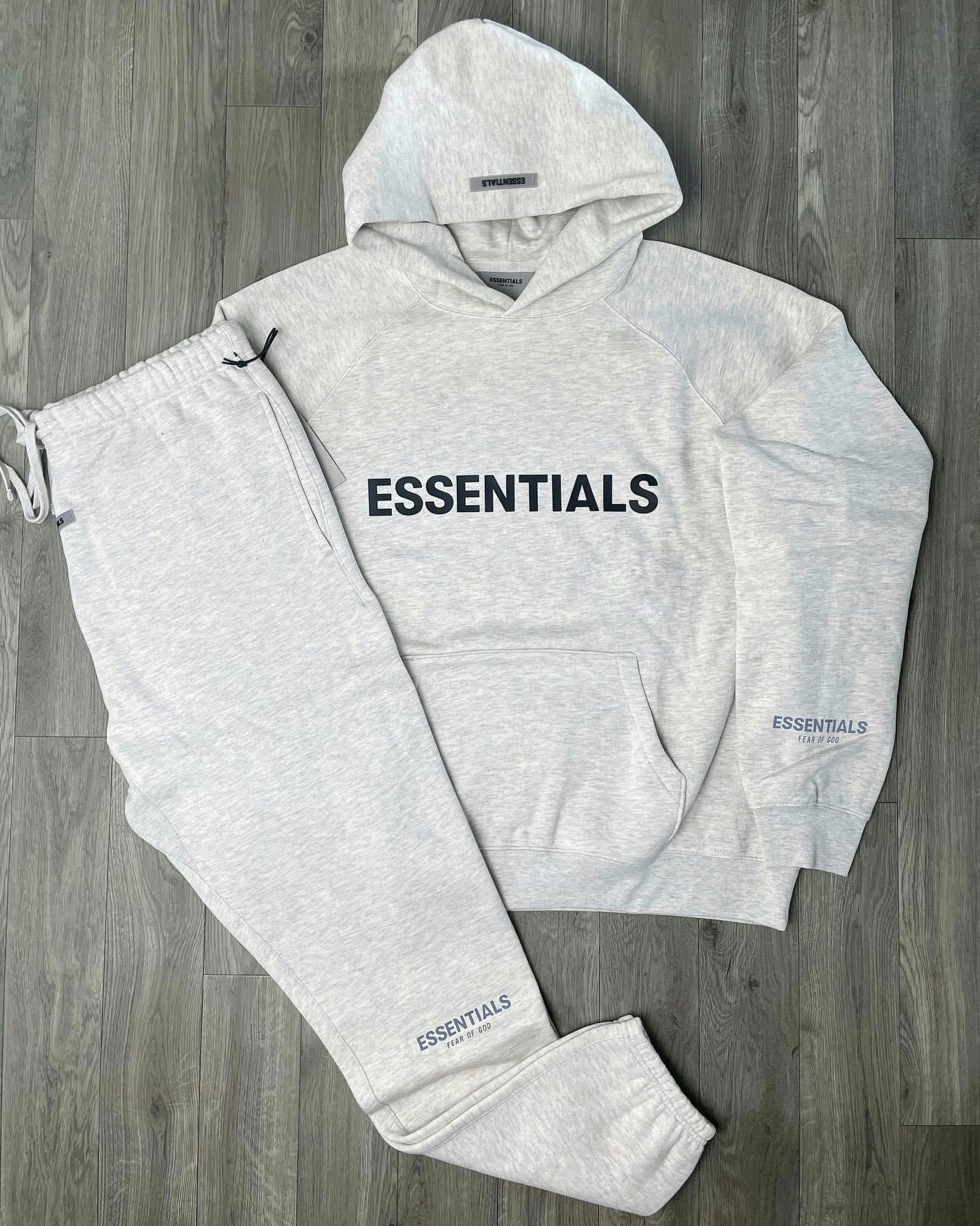 Essential Tracksuit in Grey – Repz Plug