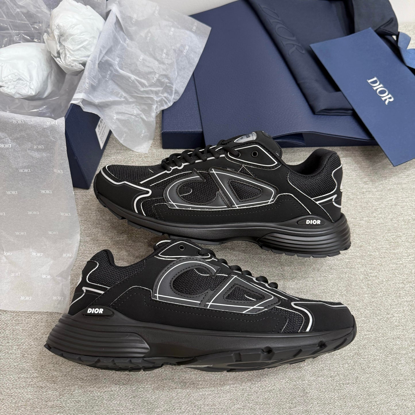 D Trainers 2 in Black