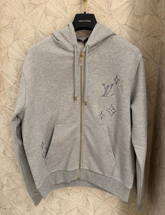 1V Hoodie in Grey