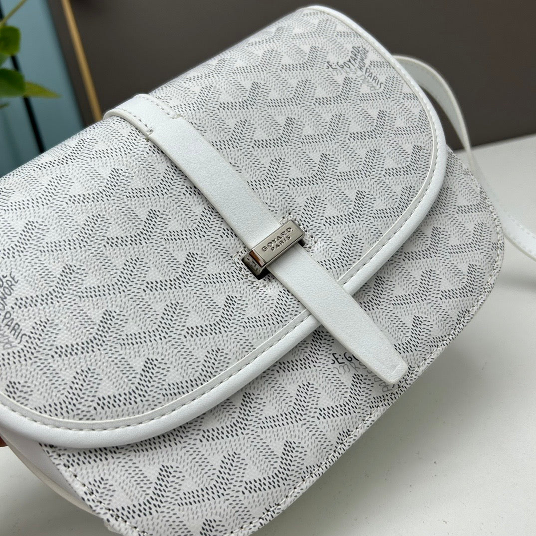 G Belvedere Bag in White