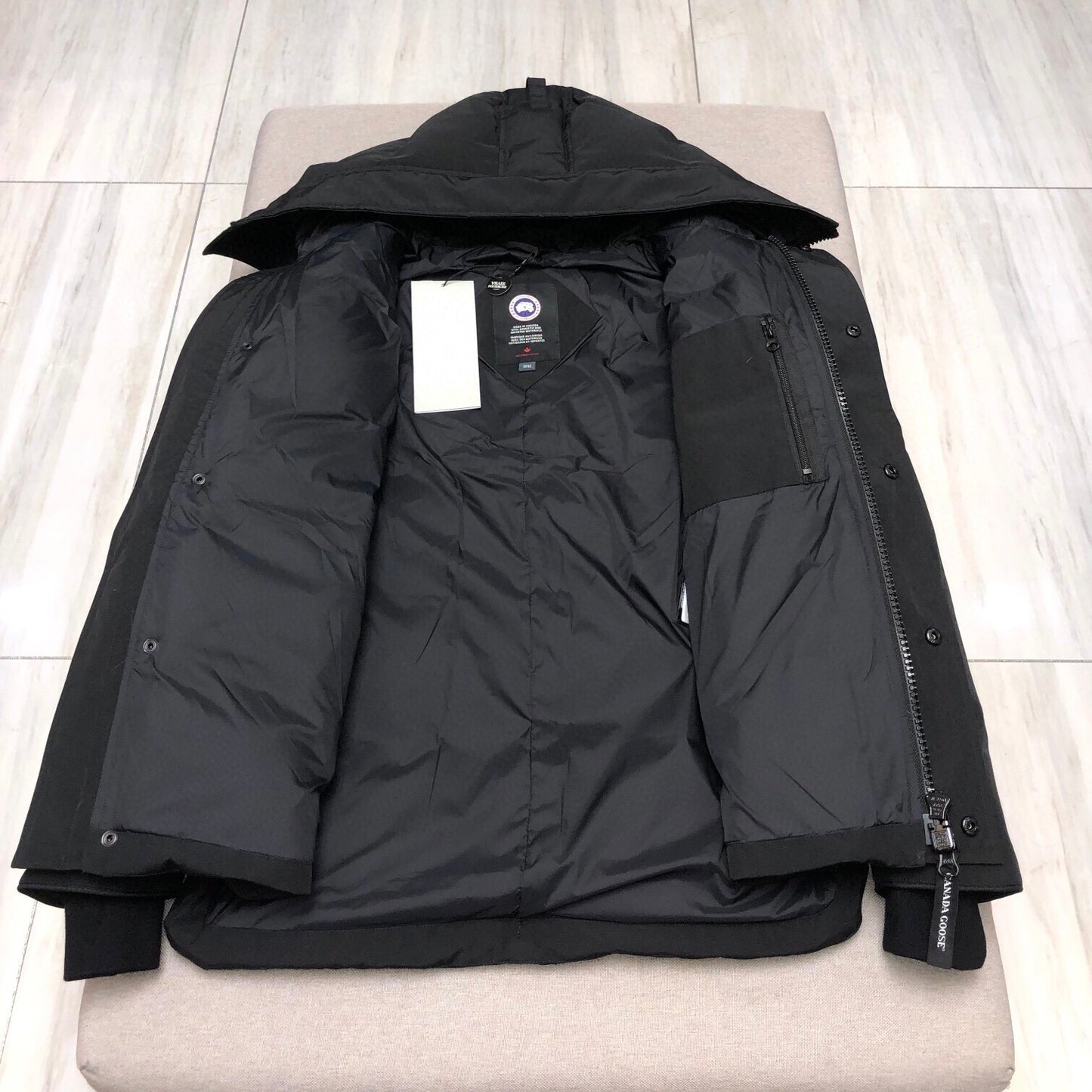 CG Down Jacket in Black