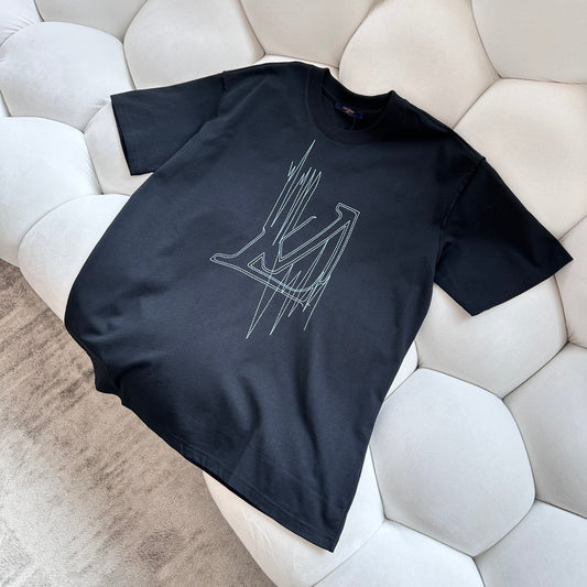 1V T-Shirt in Black