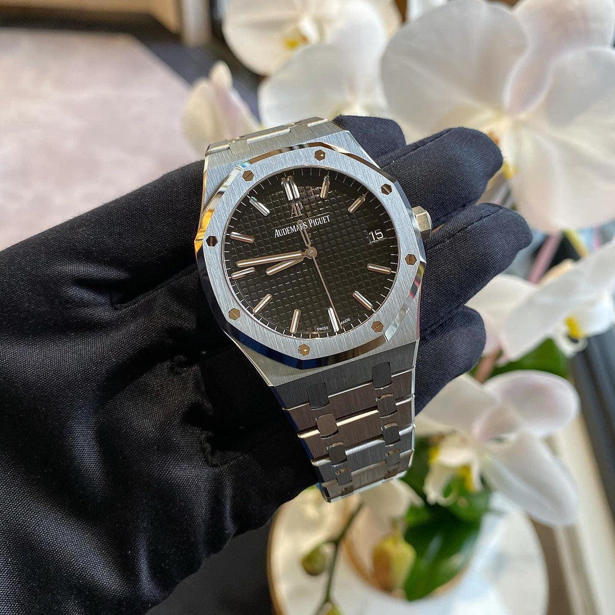 Ap Watch Price R AP Watch in Black 41mm – Repz Plug