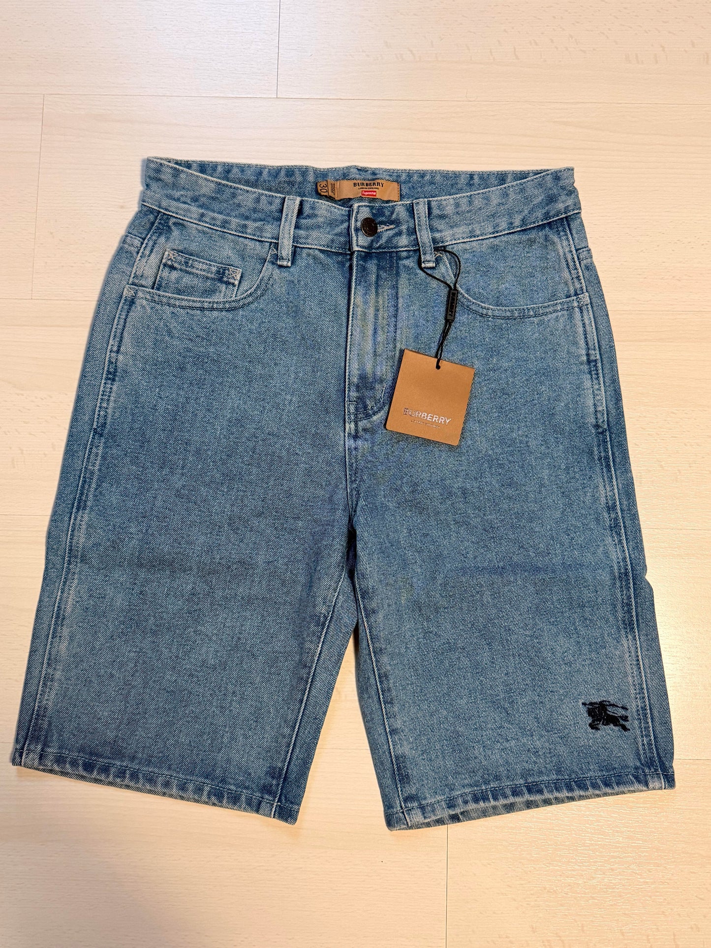 B Denim Shorts