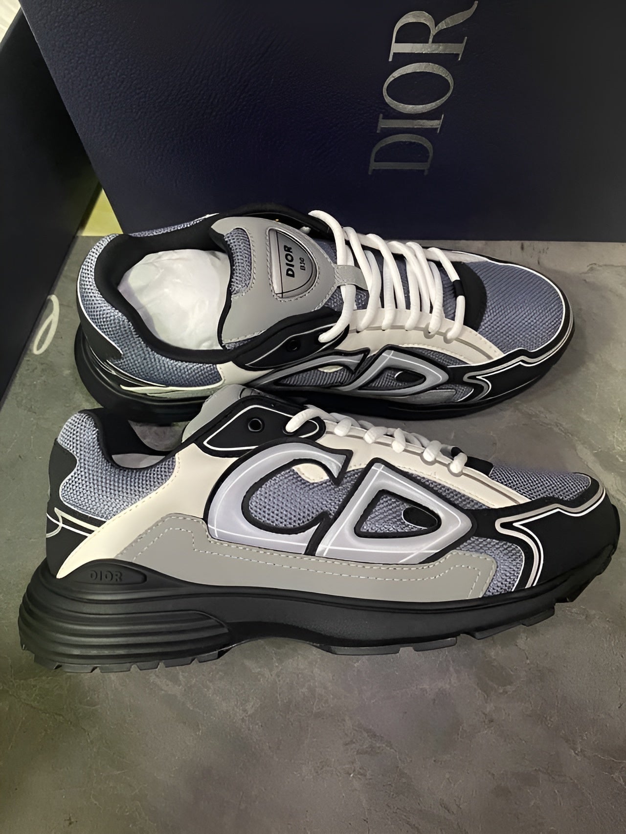 D Trainers 2 in Grey