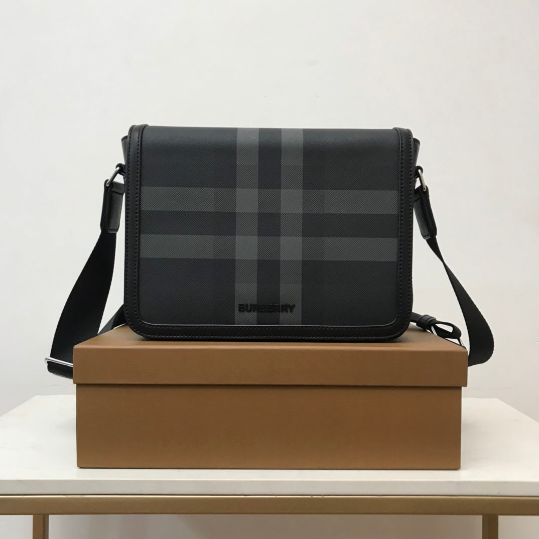 Check Messenger Bag 2