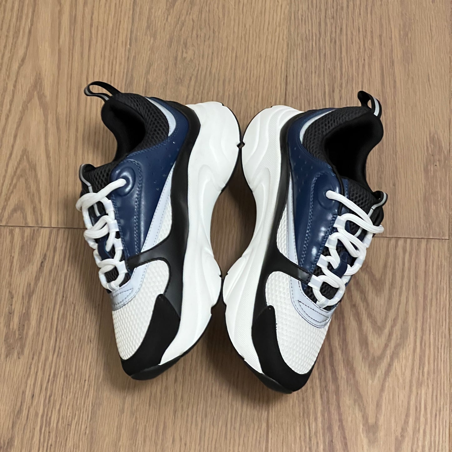 D Trainers in Navy Blue