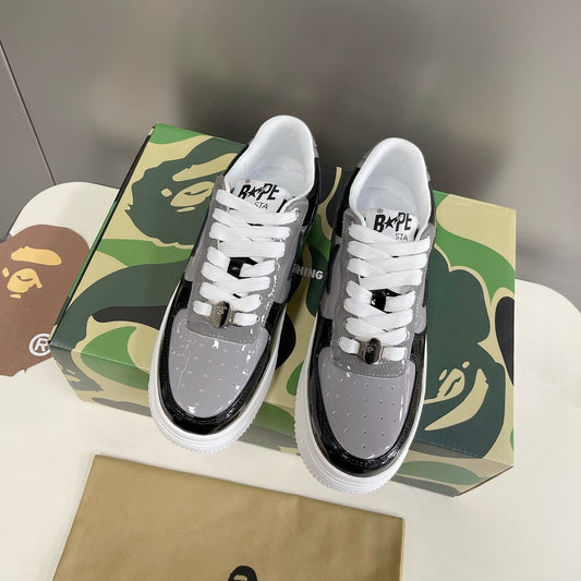 Bapesta in Black/Grey