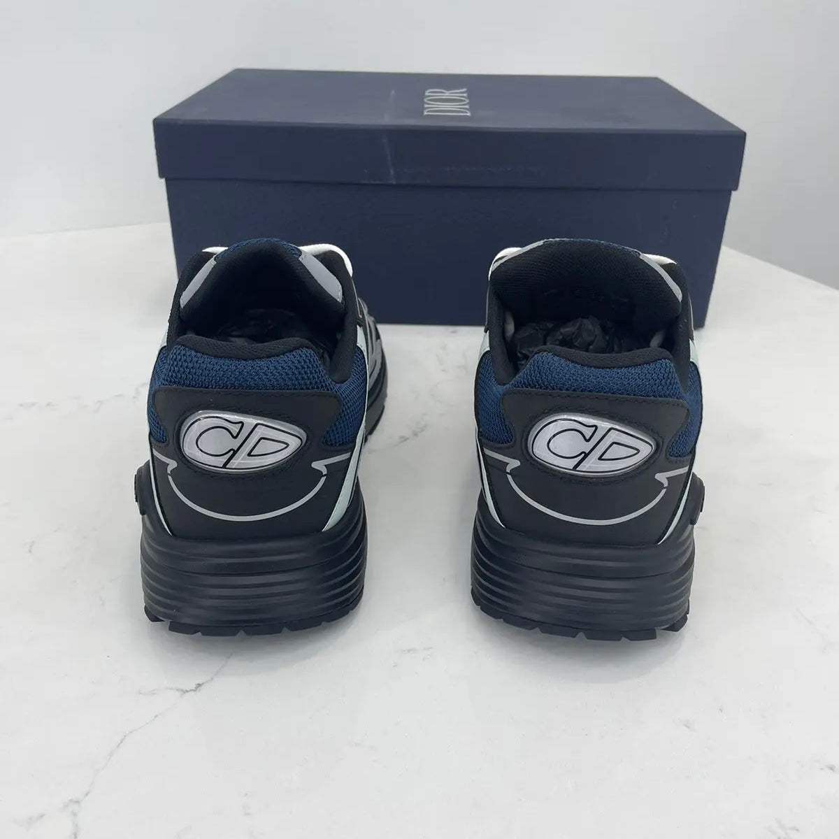 D Trainers 2 in Black/Grey/Blue