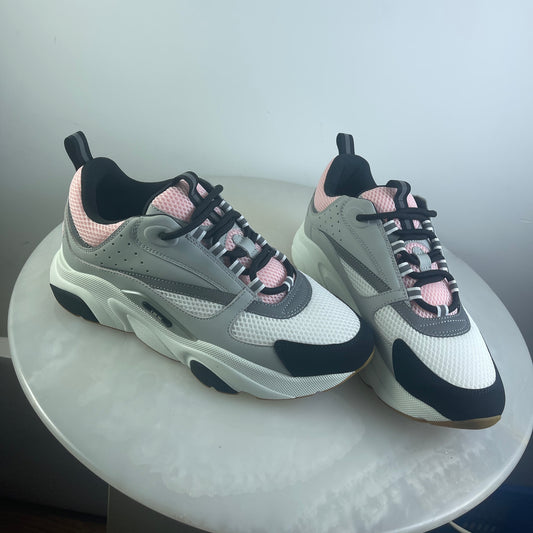 D Trainers in Pink/White