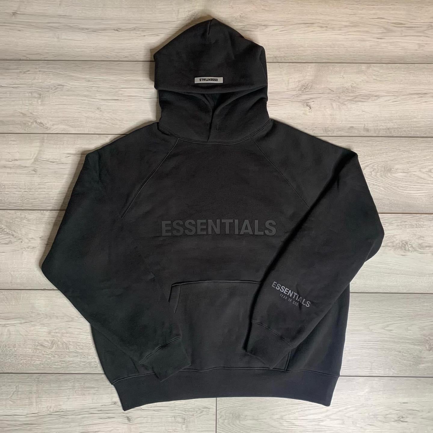 Essentials Hoodie in Black