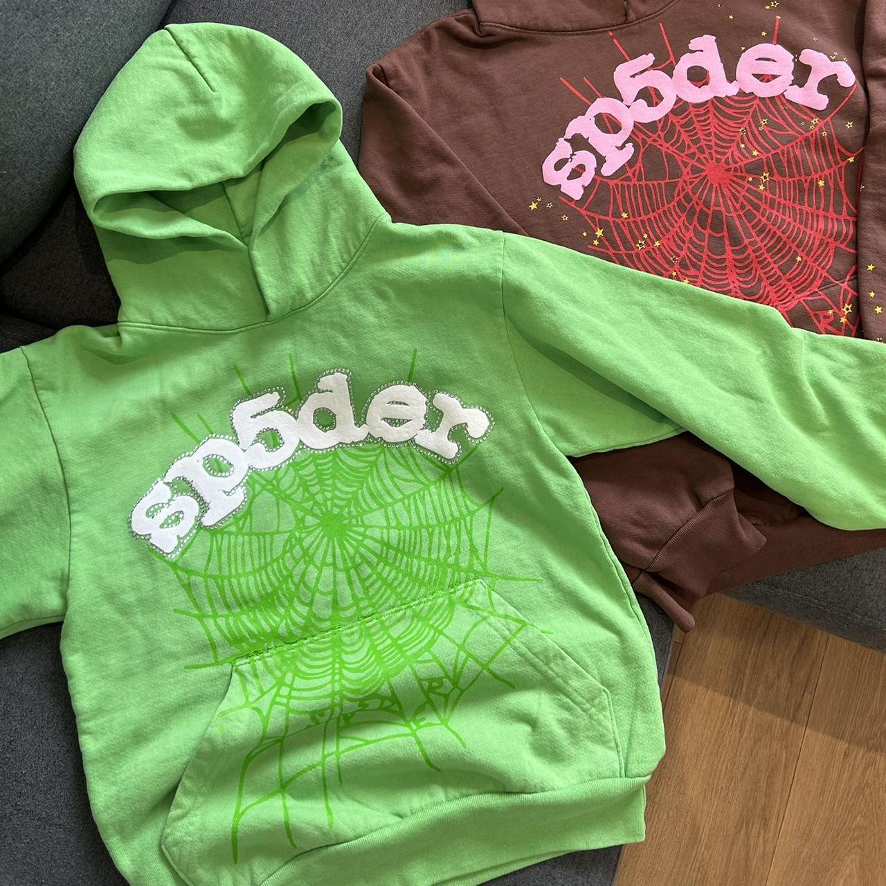 Sp5der Hoodie in Green