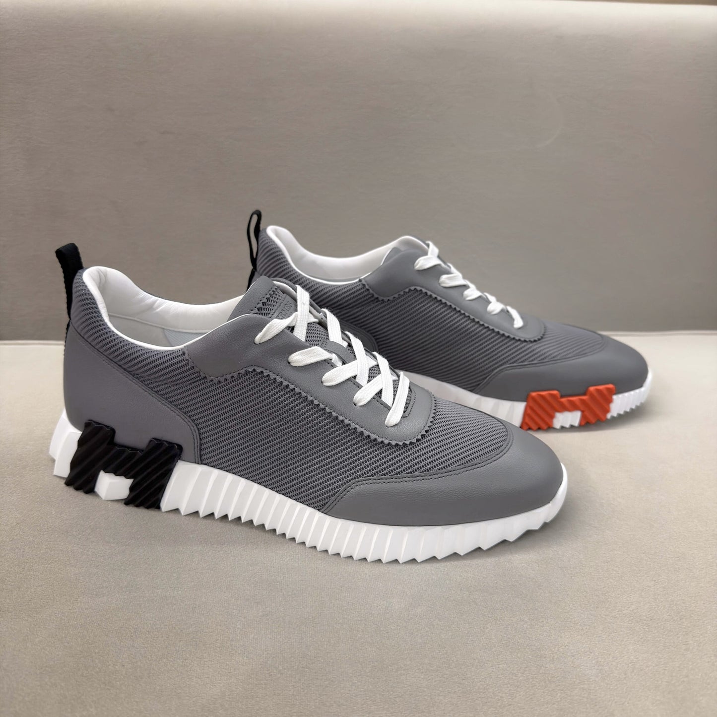 Bouncing Trainers in Grey 3