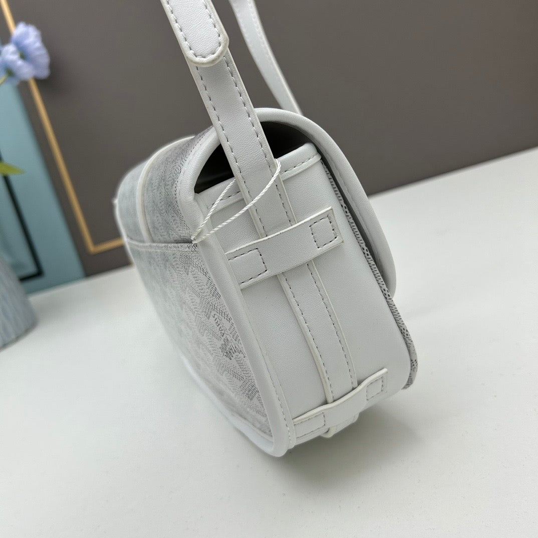 G Belvedere Bag in White