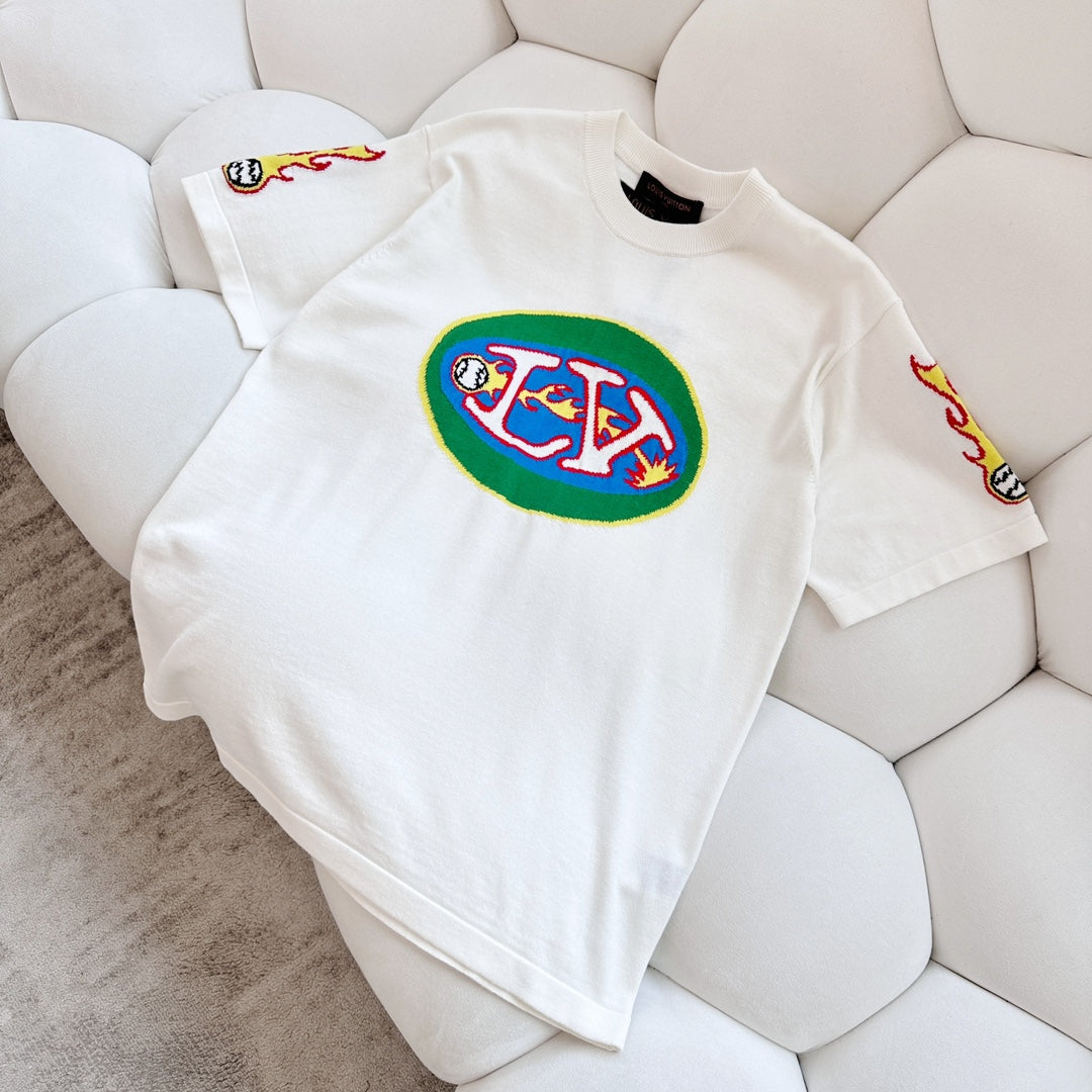 1V T-Shirt in White 2