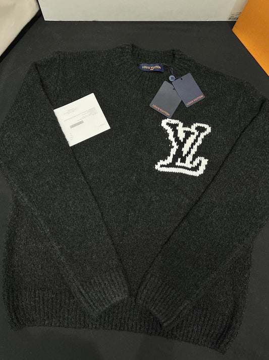 Knit Crewneck in Black