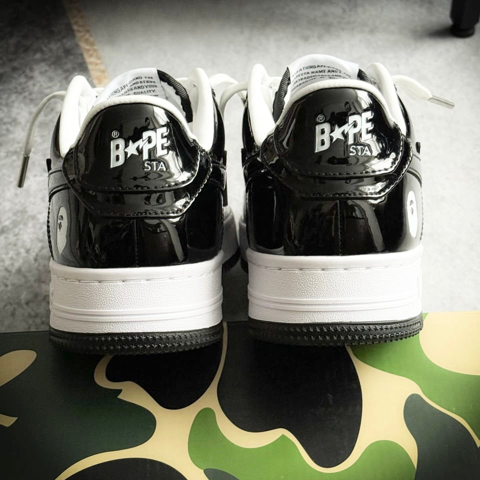 Bapesta in Black/White