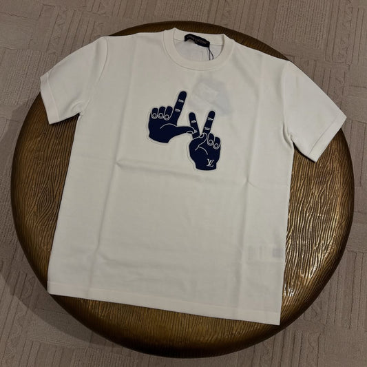 1V T-Shirt in White 5