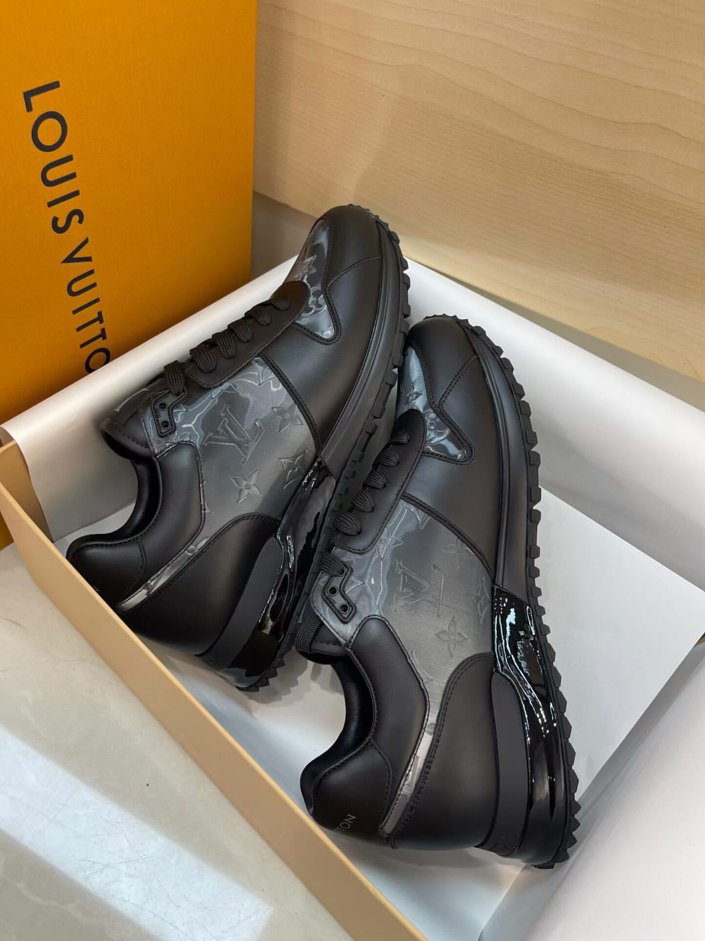 Run Away Trainers in Black 2