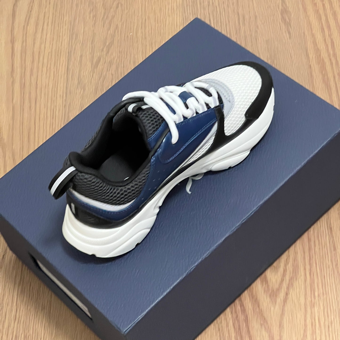 D Trainers in Navy Blue