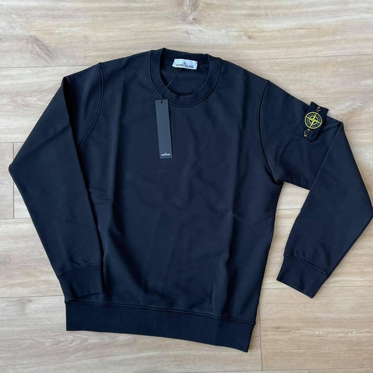 Stone Sweatshirt in Black