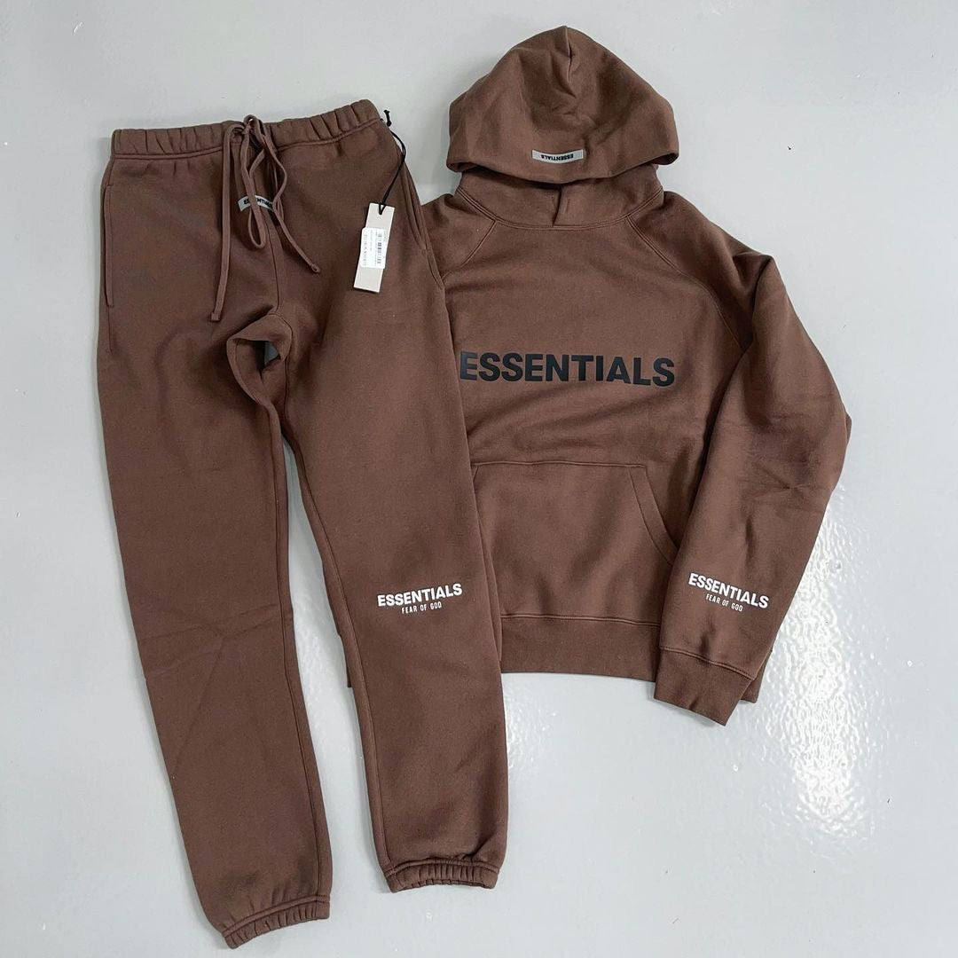 Essentials Tracksuit in Brown