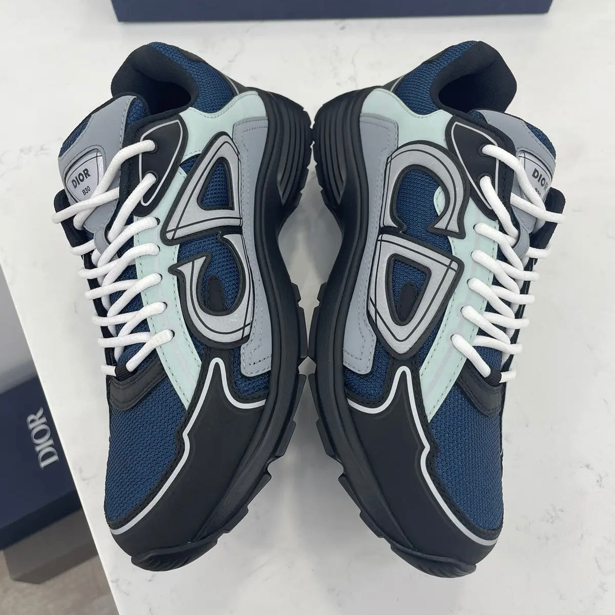 D Trainers 2 in Black/Grey/Blue