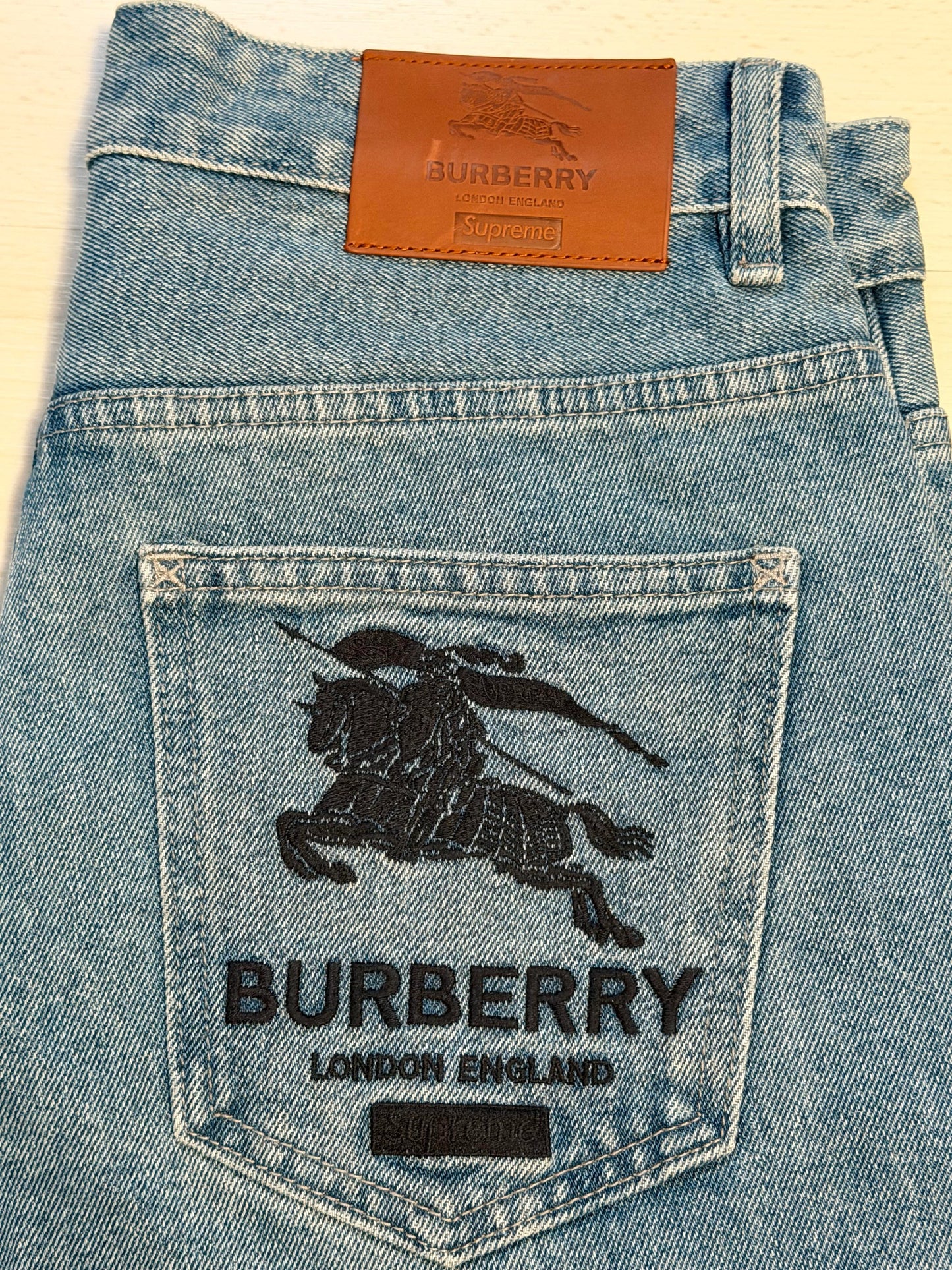 B Denim Shorts
